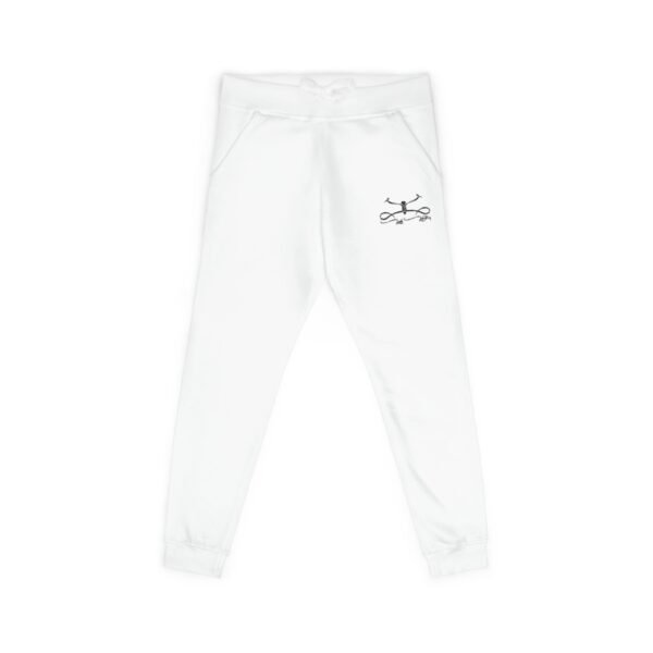 Embroidered Floral Joggers — Coral Fleece Sweatpants - Image 11
