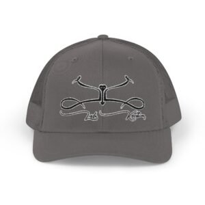 Embroidered Rodeo Rope Snapback Trucker Cap - Image 9