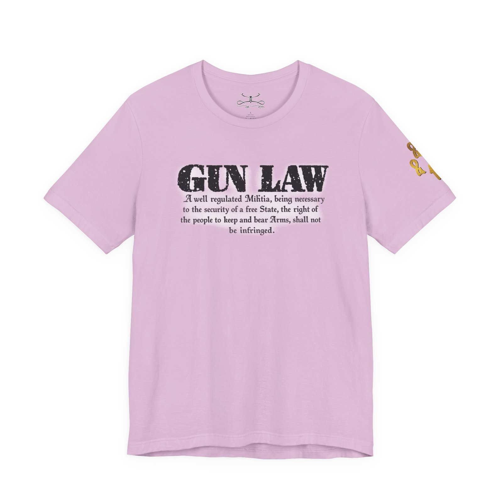 Gun Law Unisex Short Sleeve Tee - Image 39