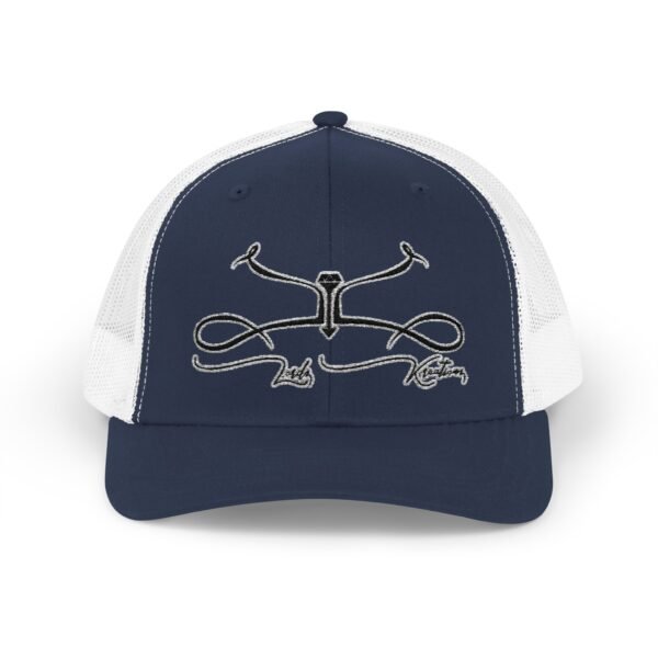 Embroidered Rodeo Rope Snapback Trucker Cap - Image 37