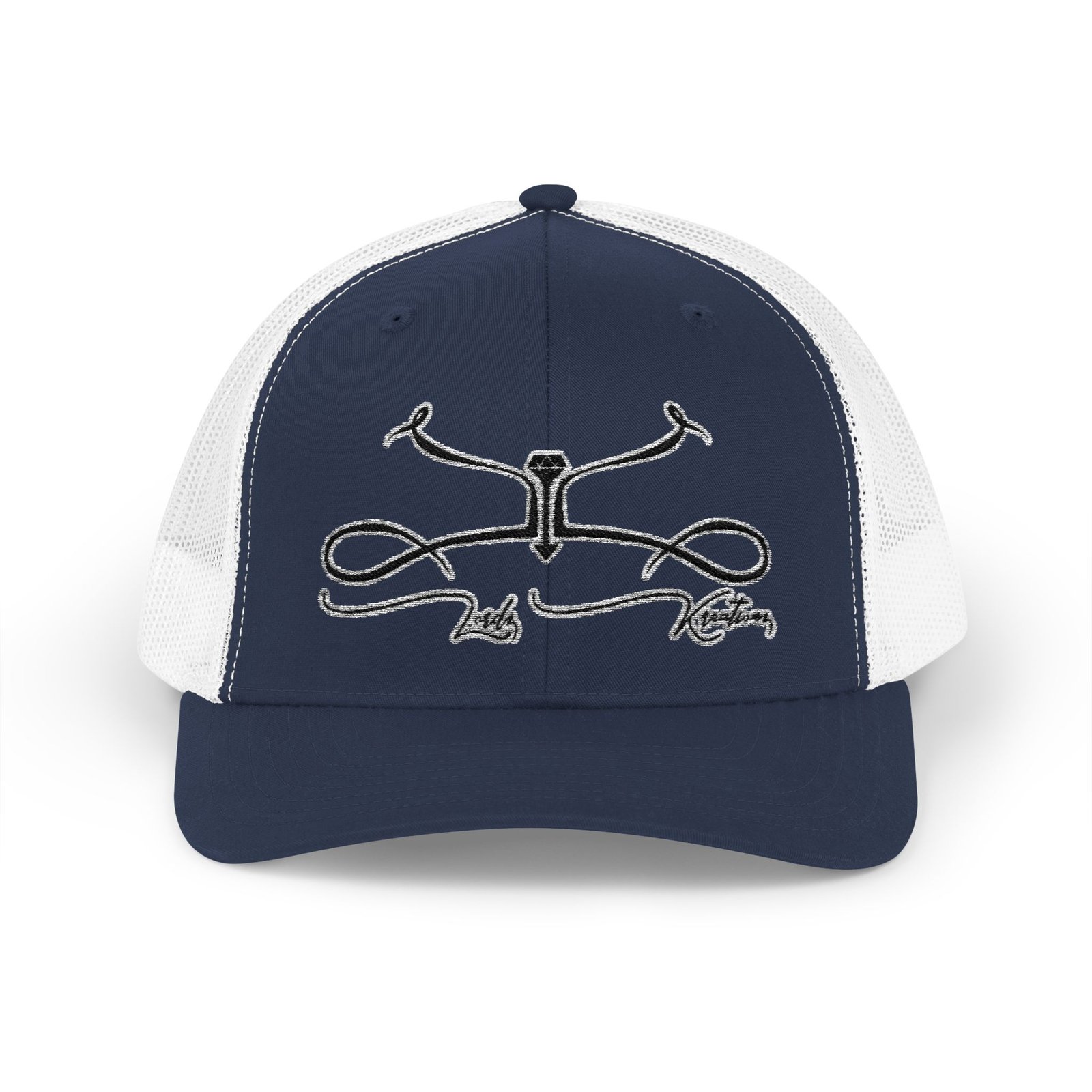 Embroidered Rodeo Rope Snapback Trucker Cap - Image 37