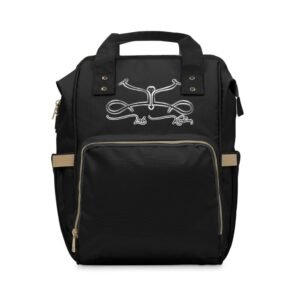 Stylish Multifunctional Diaper Backpack for Parents - Image 1