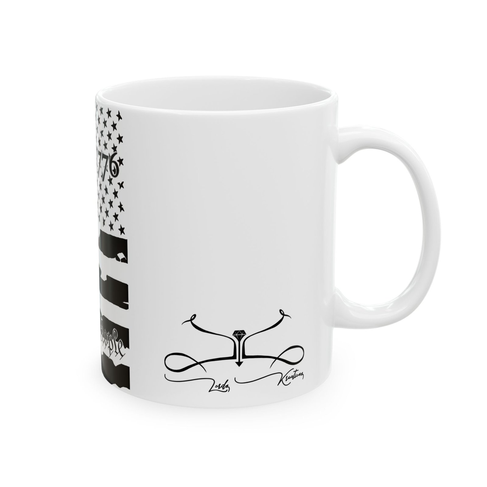 1776 Ceramic Mug 11oz - Image 4