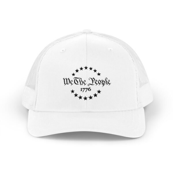 1776 Embroidered Rodeo Rope Snapback Trucker Cap