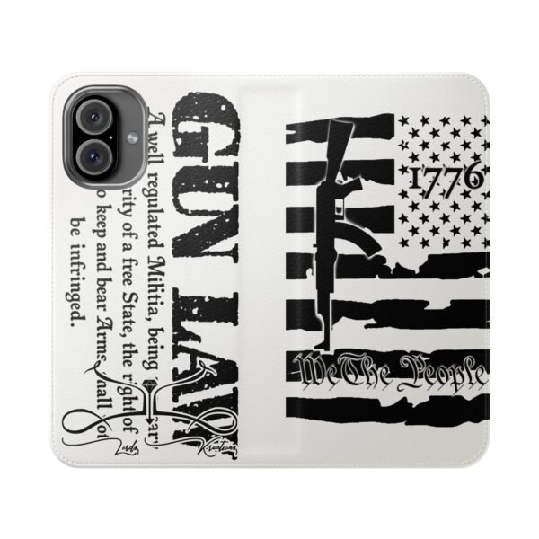 '1776' Design - Flip Case - Image 33
