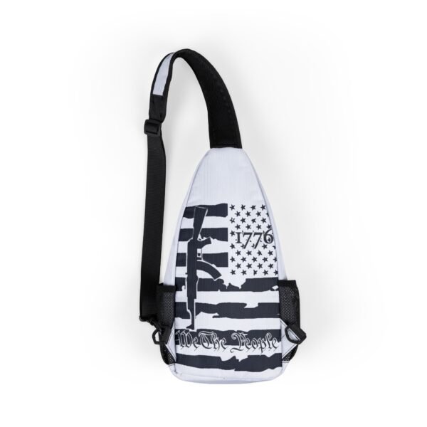 GUN LAW Nautical Anchor Chest Sling Bag — Vintage Maritime Crossbones Design - Image 2