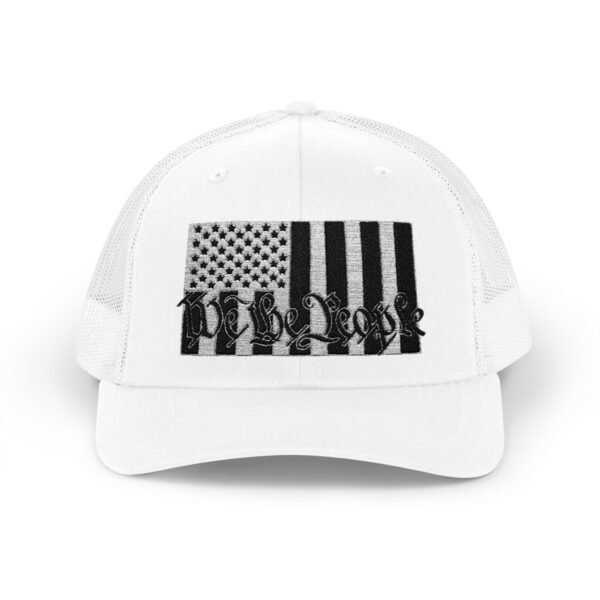We the People Embroidered Rodeo Rope Snapback Trucker Cap - Image 5