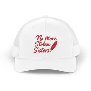 Sisters Embroidered Rodeo Rope Snapback Trucker Cap - Image 1