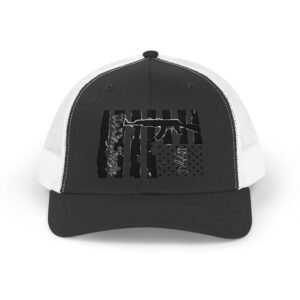 1776 Embroidered Rodeo Rope Snapback Trucker Cap - Image 17