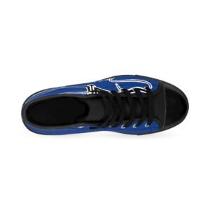 Blue Women's High-top Sneakers - Image 3