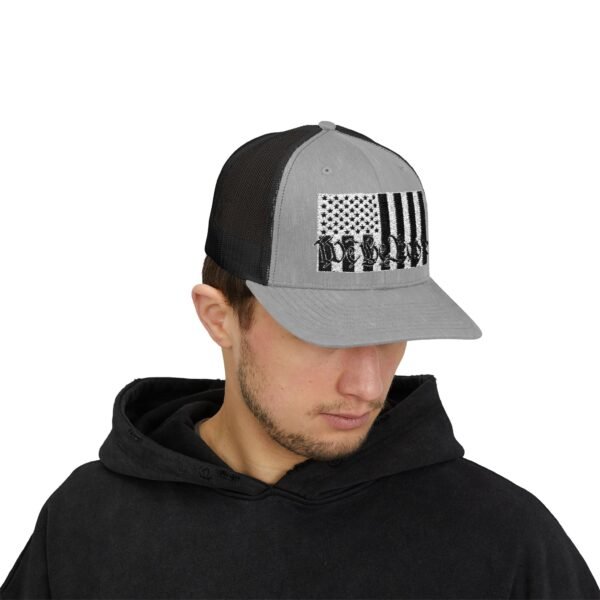 We the People Embroidered Rodeo Rope Snapback Trucker Cap - Image 23