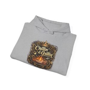 Chillin' & Grillin' Unisex Heavy Blend™ Hooded Sweatshirt - Image 16
