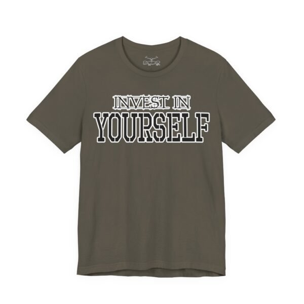Invest In Your self Cotton Crew Tee - Image 17