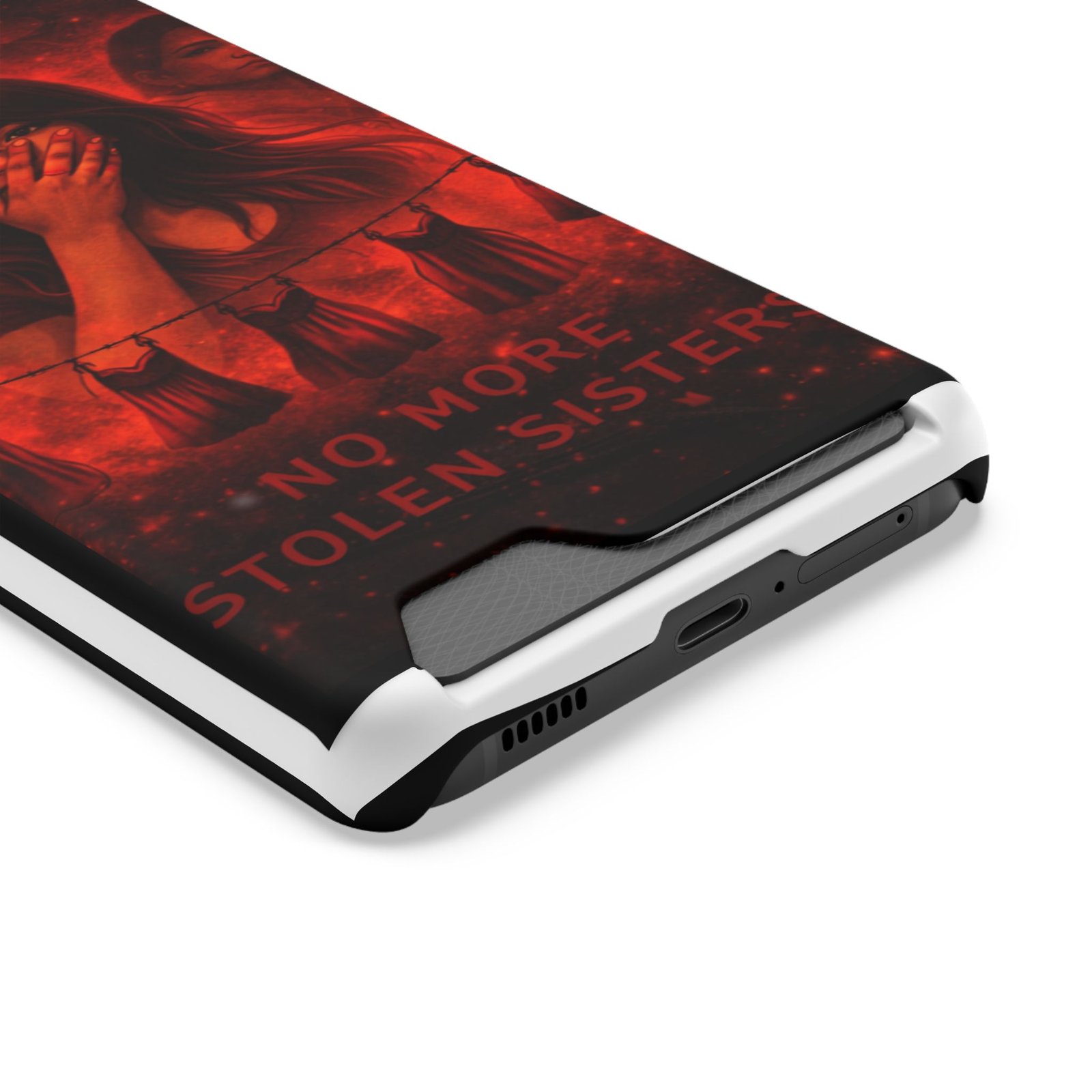 No More Stolen Sisters – Awareness Slim Card Holder Phone Case | LordzKreationz - Image 54