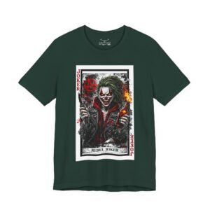 His Rebel Joker Cotton Crew Tee - Image 45