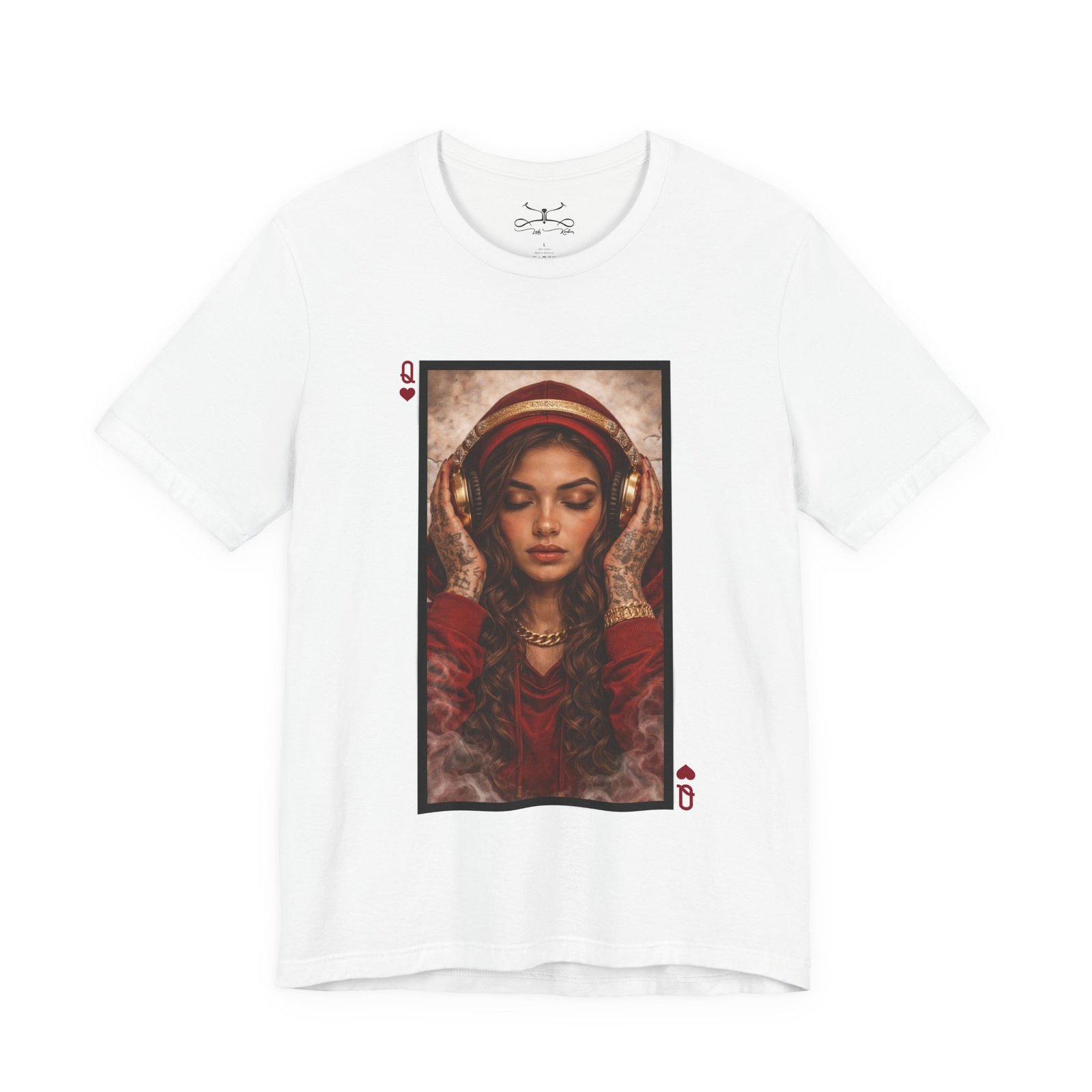Hear no Evil Cotton Crew Tee - Image 5