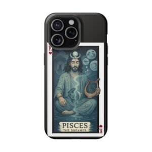 Pisces – Deck of Hearts – MagSafe® Protective Phone Case - Image 24