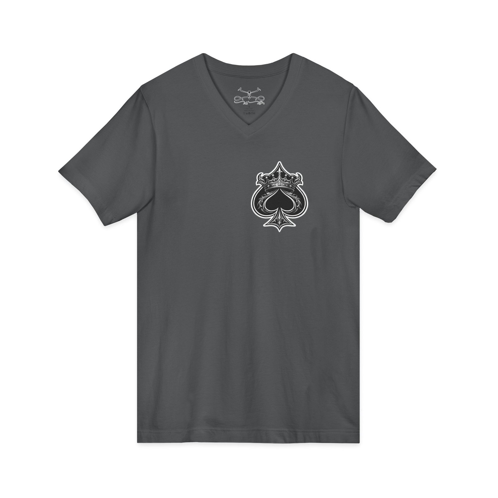 Spades Sleeve V-Neck Tee - Image 19