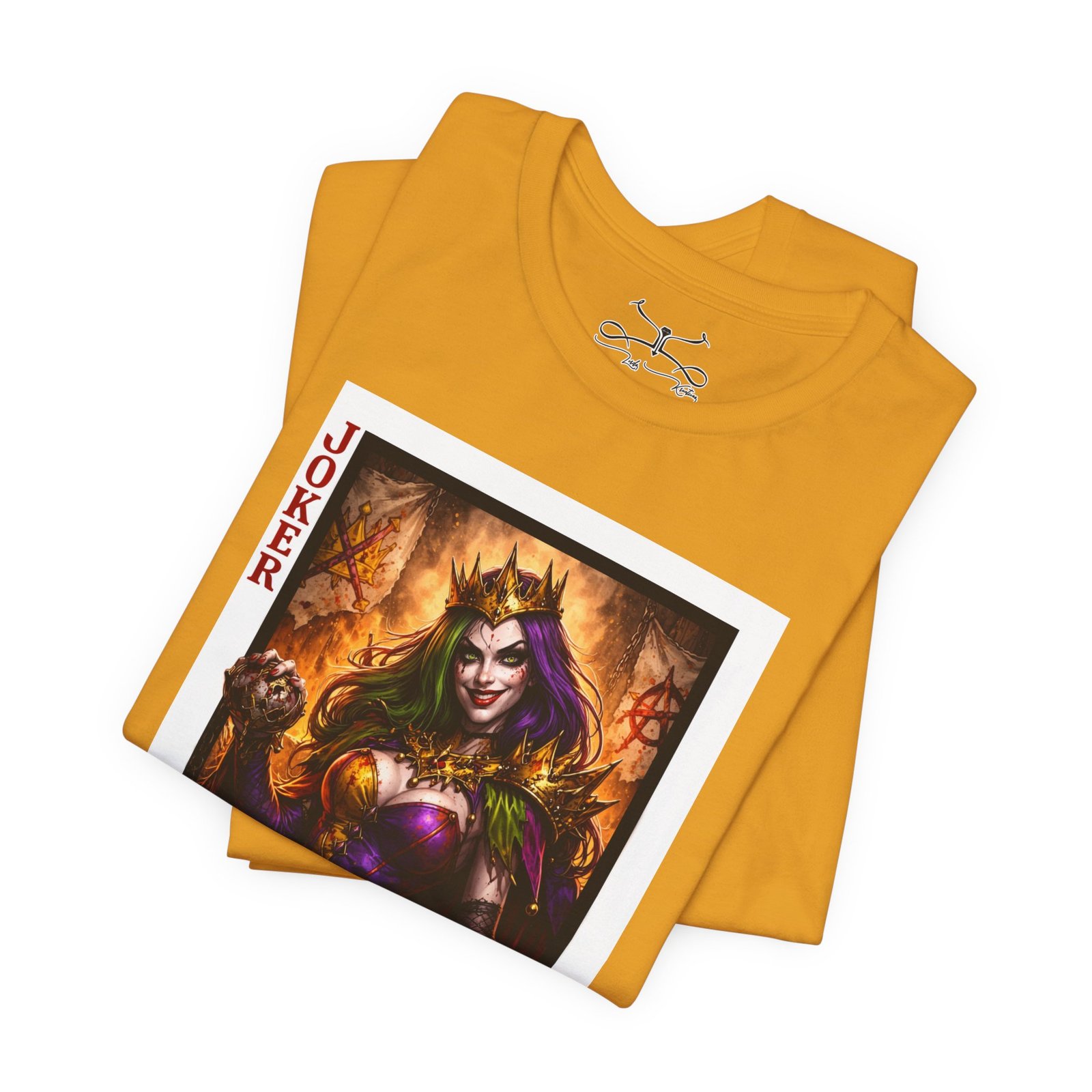 Rebel Anarchist Cotton Crew Tee - Image 23