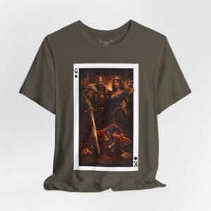 Man Down – King & Queen of Spades T-Shirt - Image 20