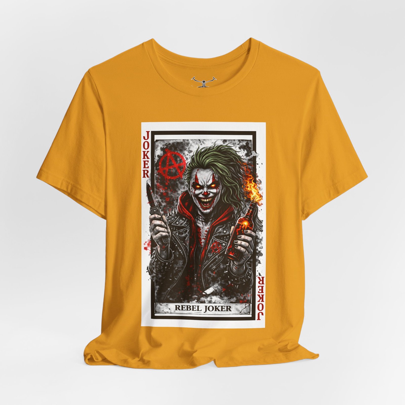 His Rebel Joker Cotton Crew Tee - Image 24