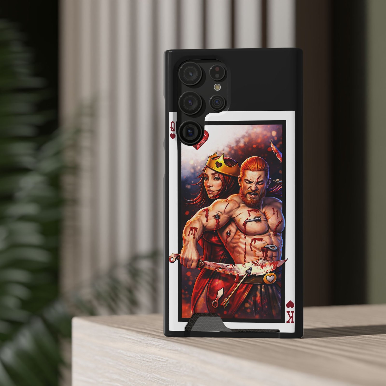 Got Chu – Deck of Hearts Slim Card Holder Phone Case | LordzKreationz - Image 20