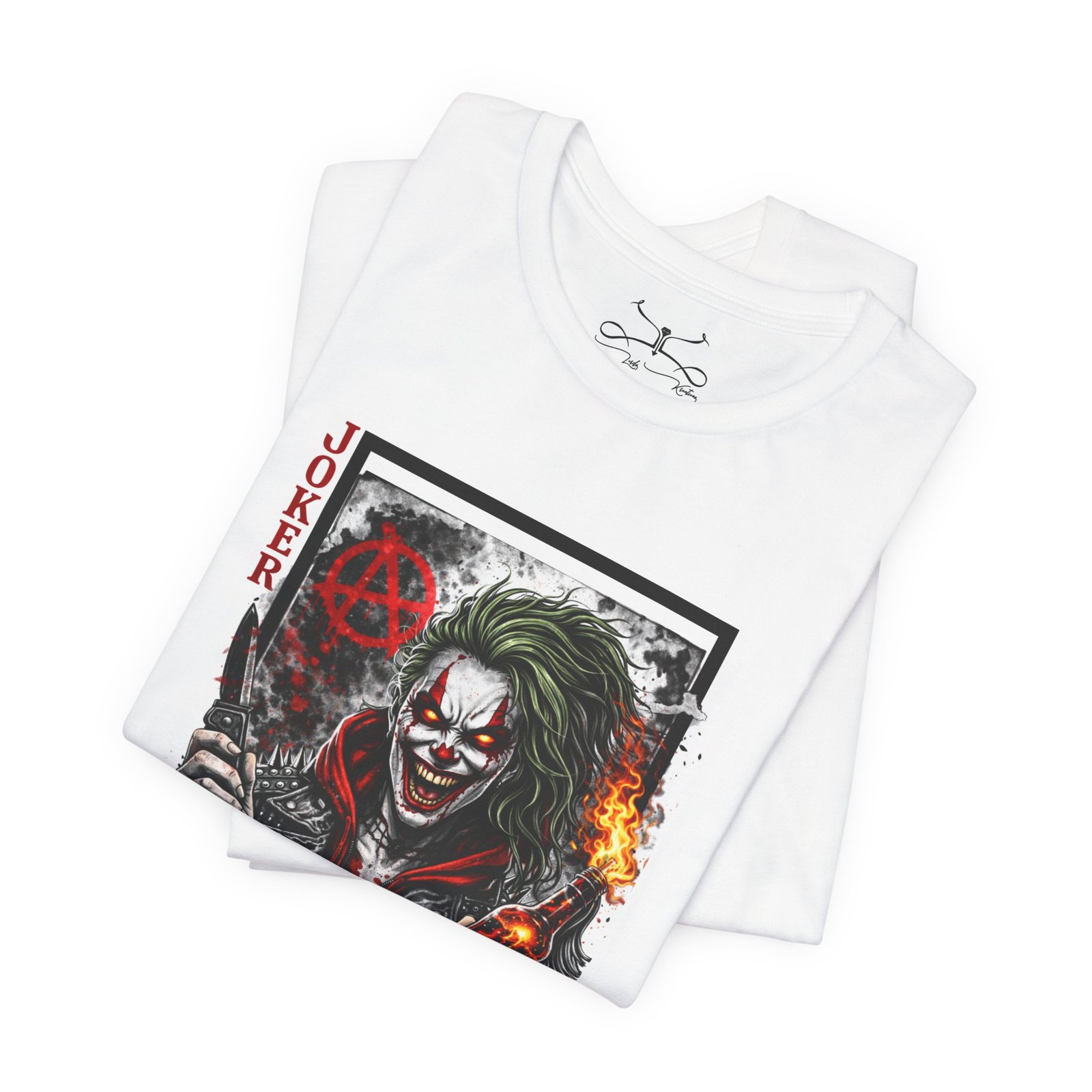 His Rebel Joker Cotton Crew Tee - Image 7