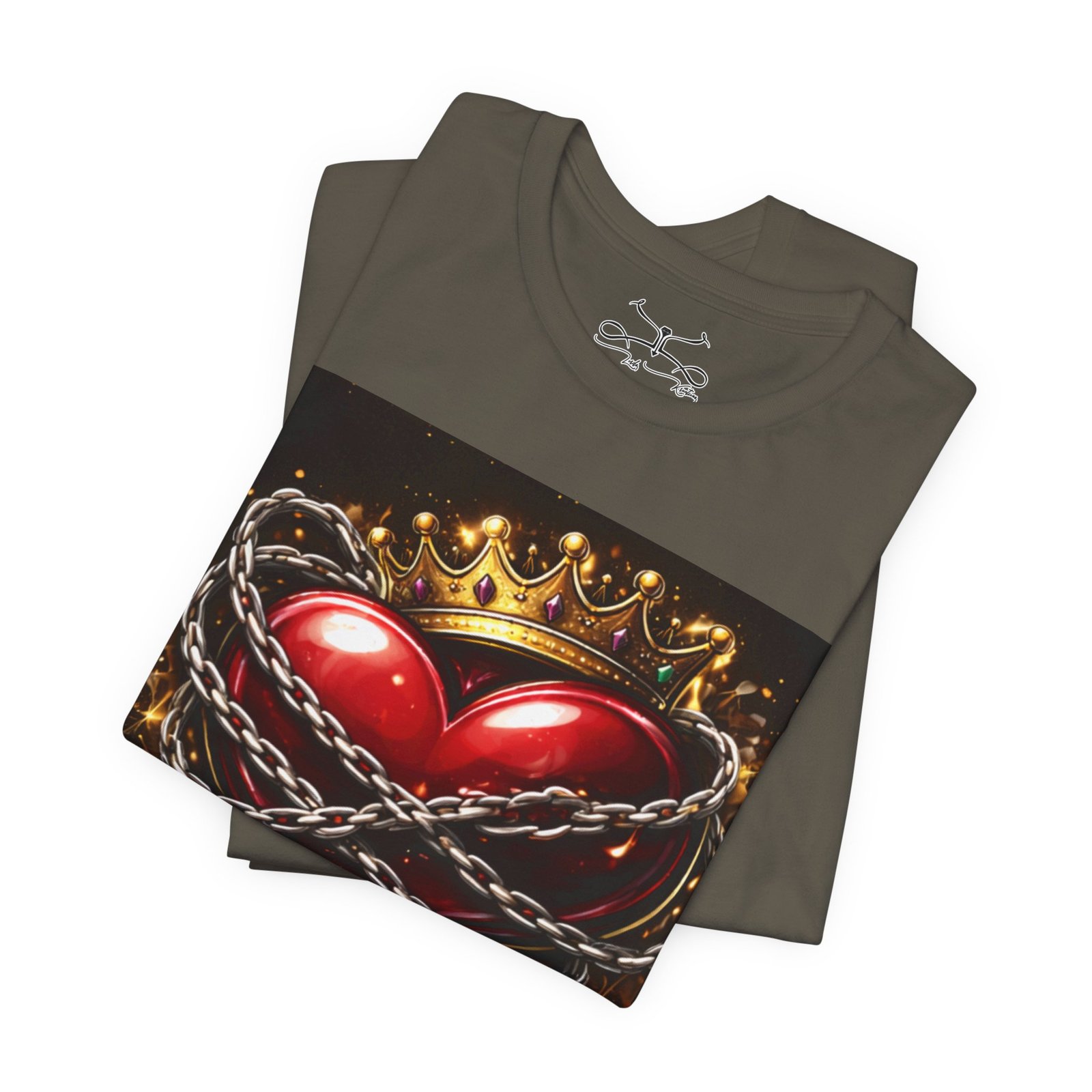 Hearts Unisex Jersey Short Sleeve Tee - Image 19