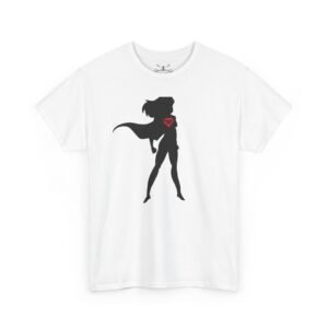 Super Woman Unisex Heavy Cotton Tee - Image 7