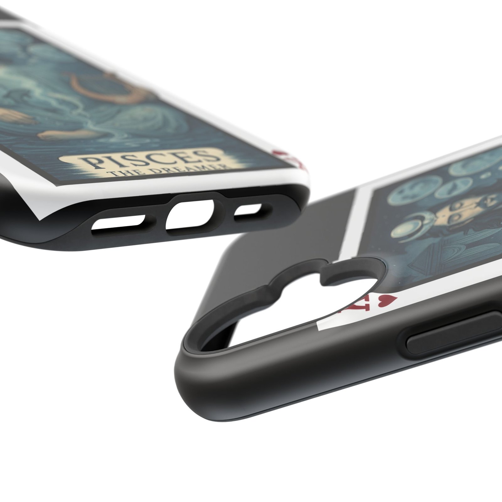 Pisces – Deck of Hearts – MagSafe® Protective Phone Case - Image 35