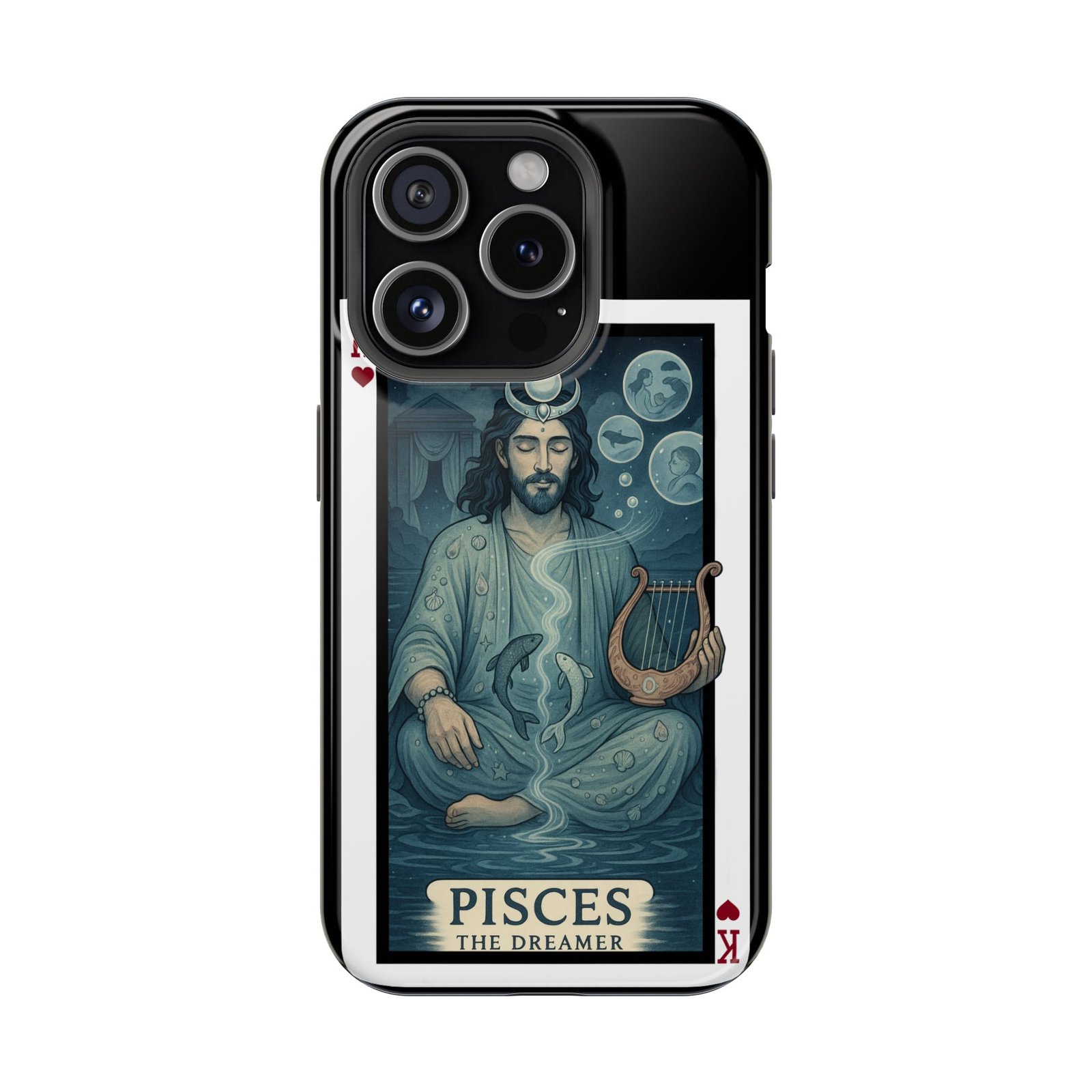Pisces – Deck of Hearts – MagSafe® Protective Phone Case - Image 12