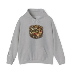 Grace and Gratitude Unisex Heavy Blend™ Hooded Sweatshirt - Image 13
