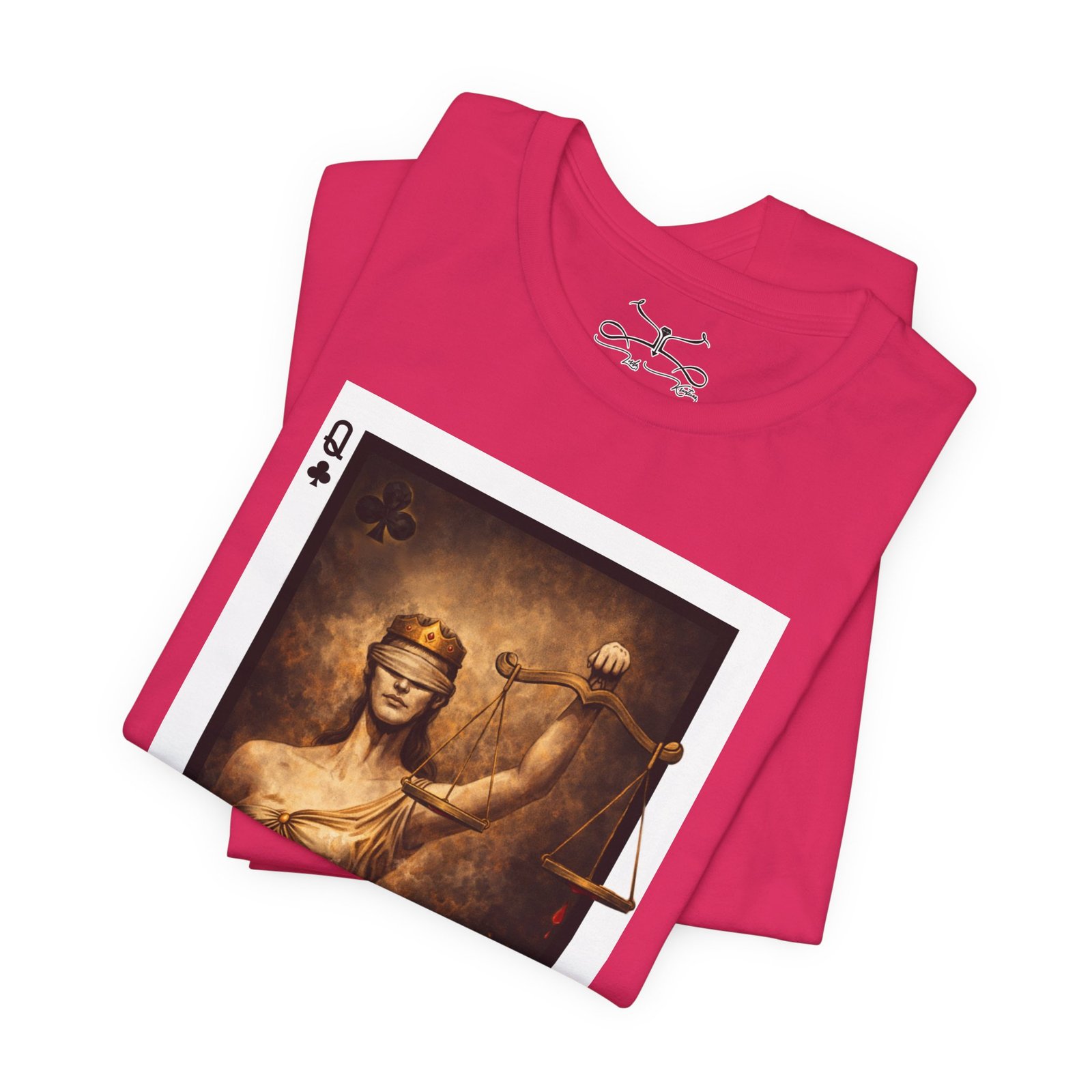 Blind Justice Cotton Crew Tee - Image 39