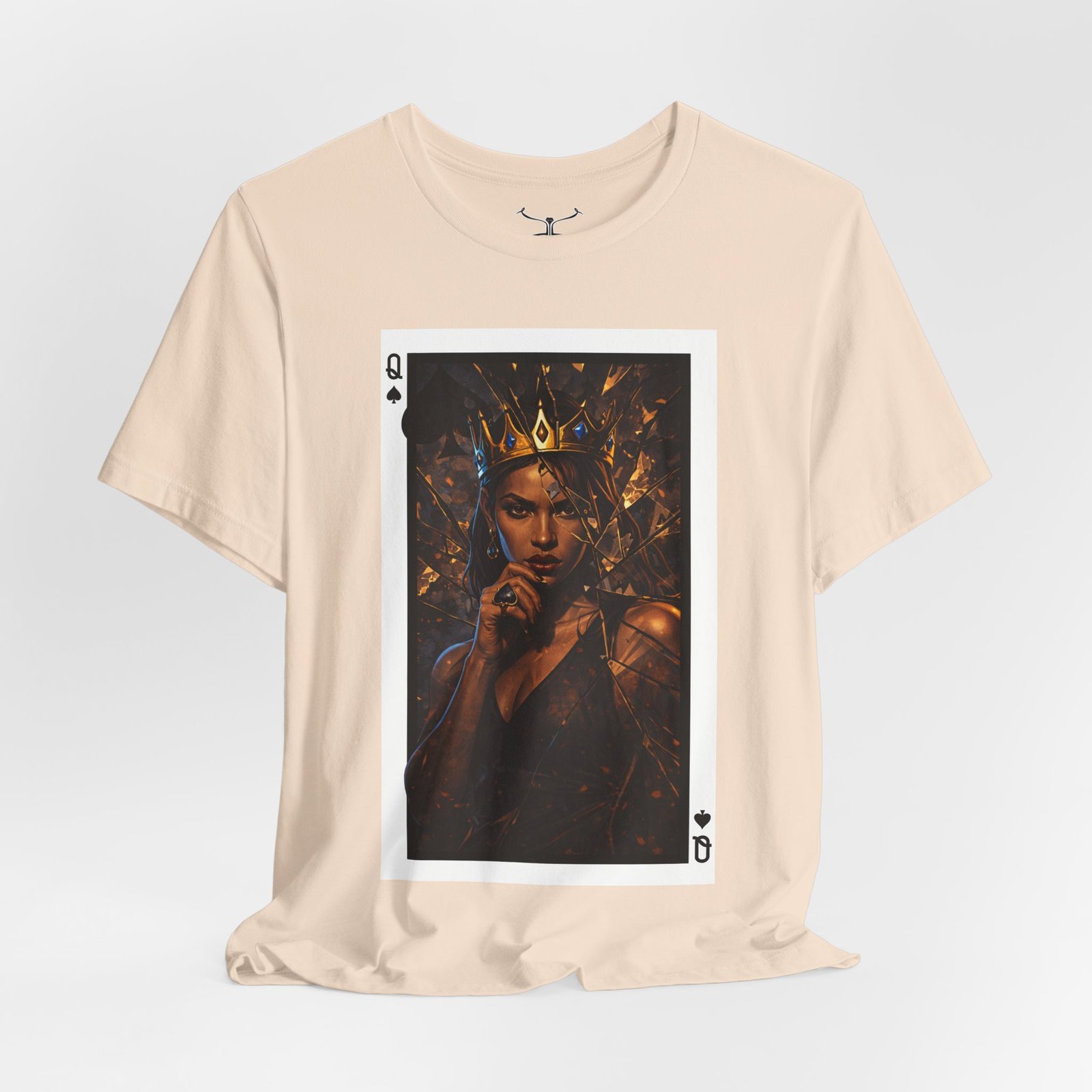 Broken Spade – Deck of Cards Graphic T-Shirt - Image 12