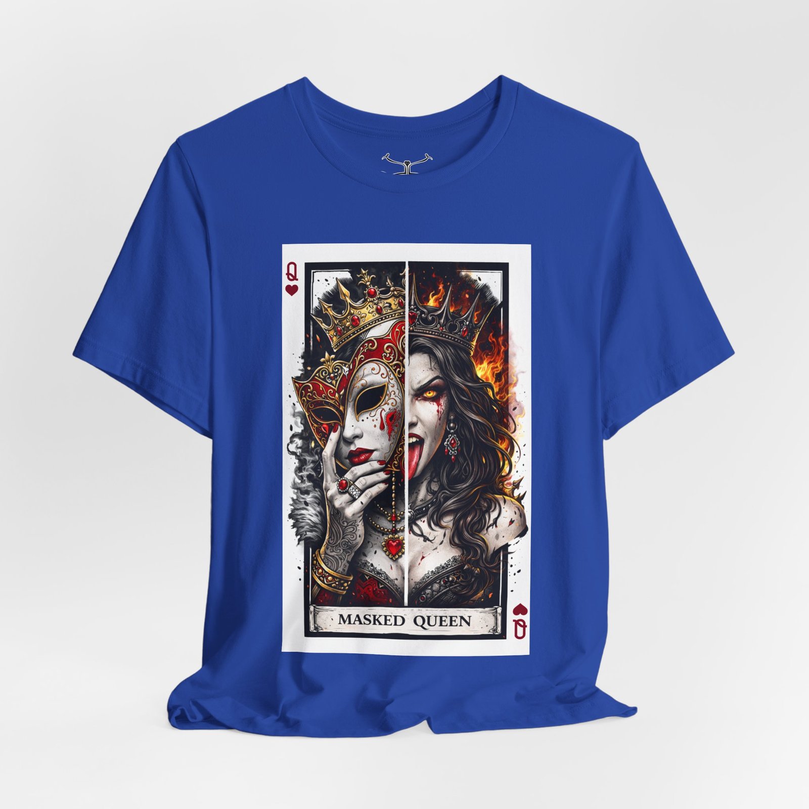 The Masked Queen Cotton Crew Tee - Image 28