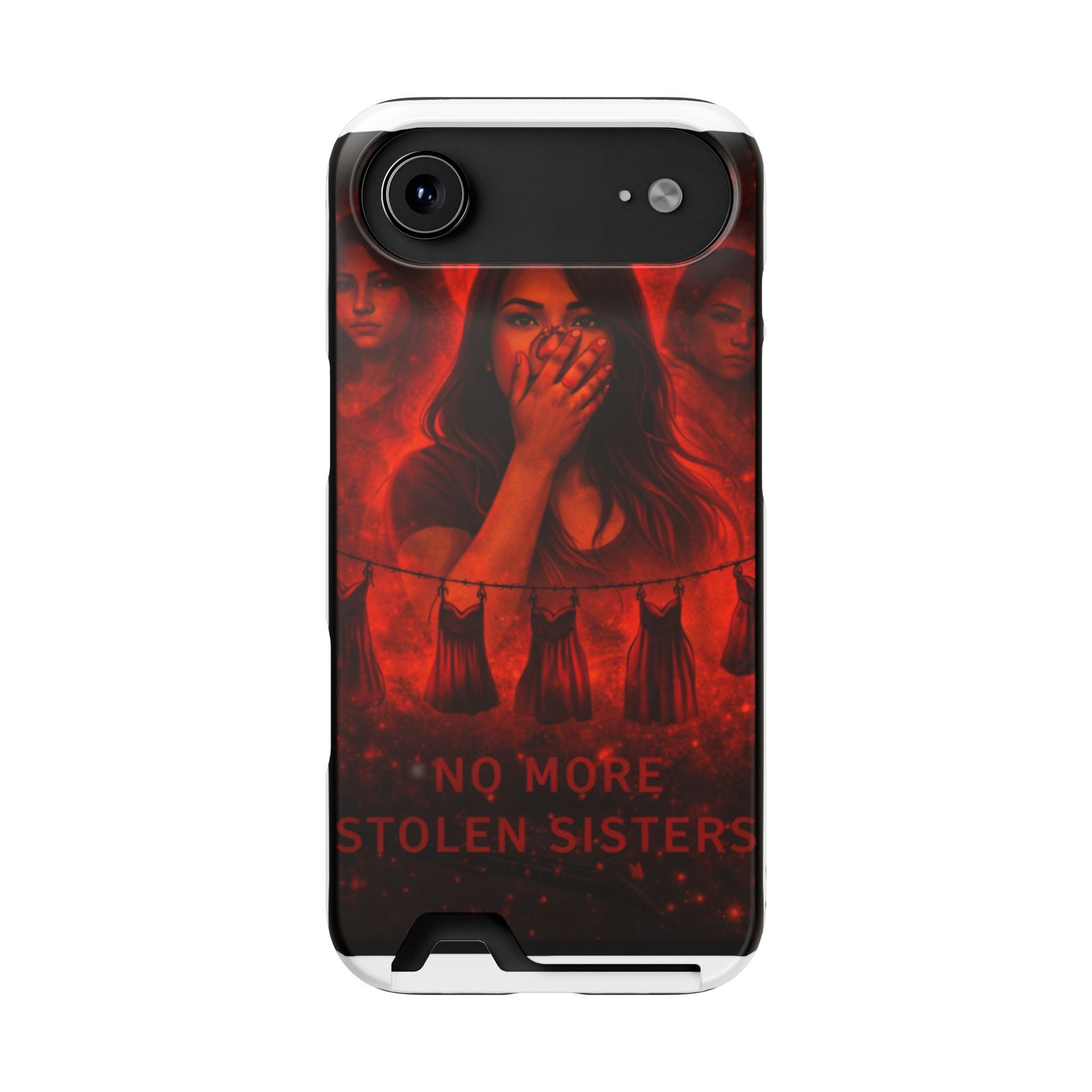 No More Stolen Sisters – Awareness Slim Card Holder Phone Case | LordzKreationz - Image 103