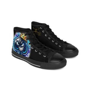 Crowned Chaos (Spade) Women's High-top Sneakers - Image 2