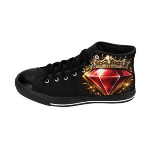 Royal Diamond Men's High-top Sneakers - Image 4