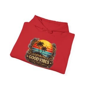 Good Vibes Unisex Heavy Blend™ Hooded Sweatshirt - Image 44