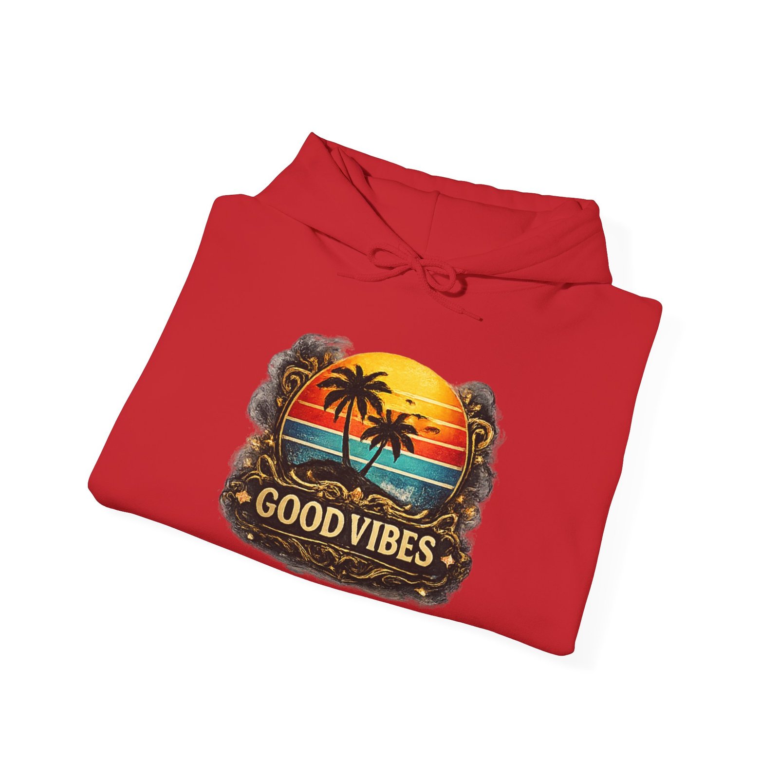 Good Vibes Unisex Heavy Blend™ Hooded Sweatshirt - Image 44