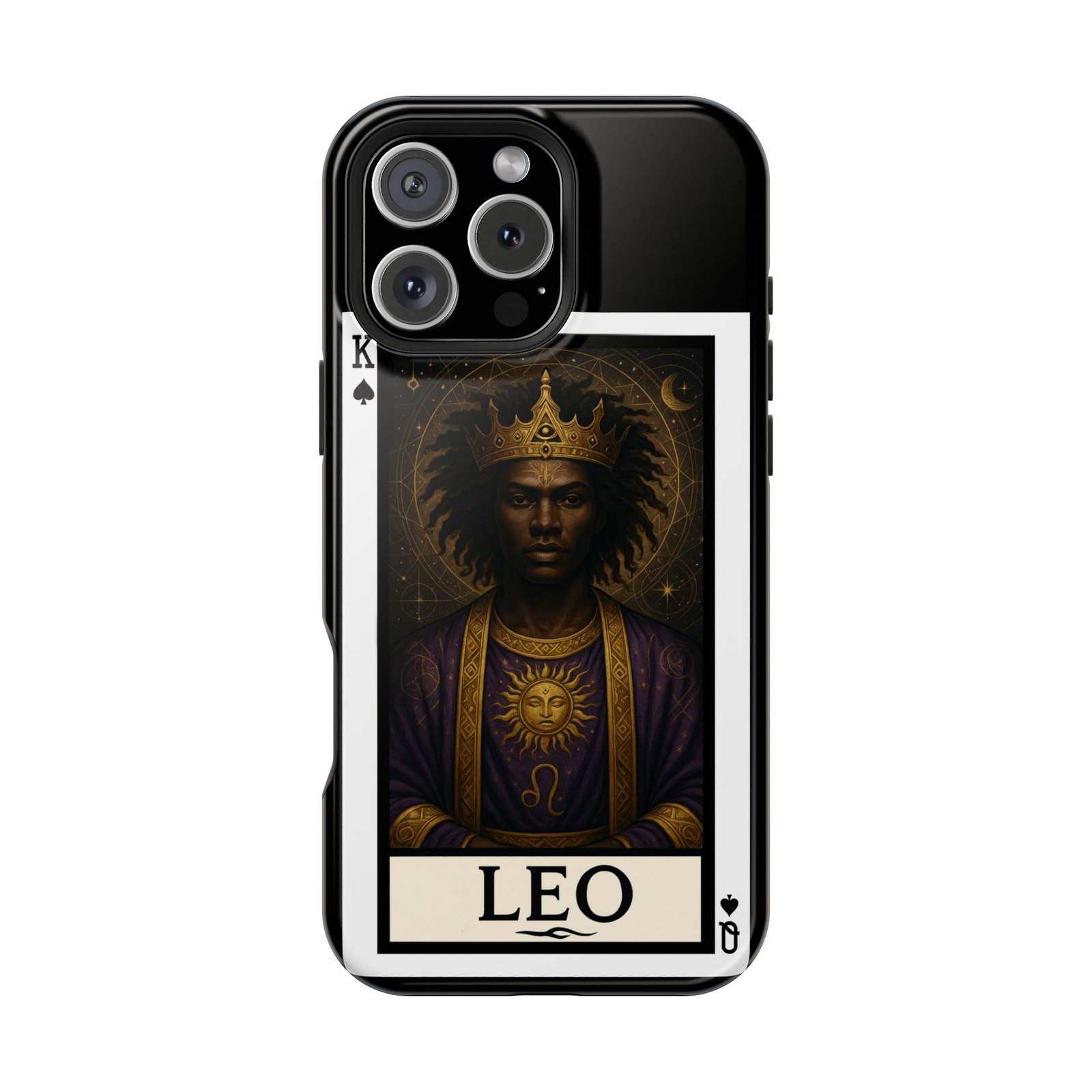 Leo – Deck of Spades – MagSafe® Protective Phone Case - Image 52