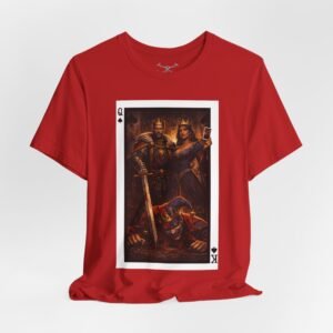 Man Down – King & Queen of Spades T-Shirt - Image 48