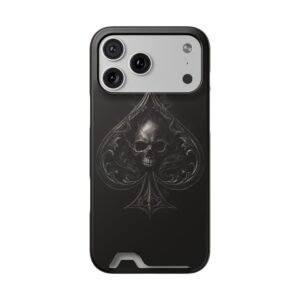 Spade – Deck of Cards Slim Card Holder Phone Case | LordzKreationz - Image 107