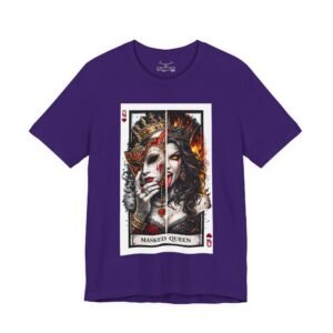 The Masked Queen Cotton Crew Tee - Image 33