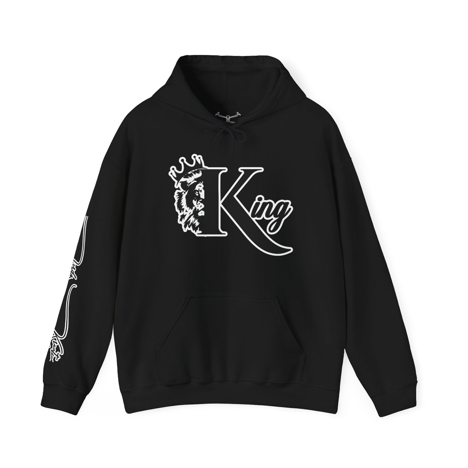 I am King Unisex Heavy Blend™ Hooded Sweatshirt - Image 5