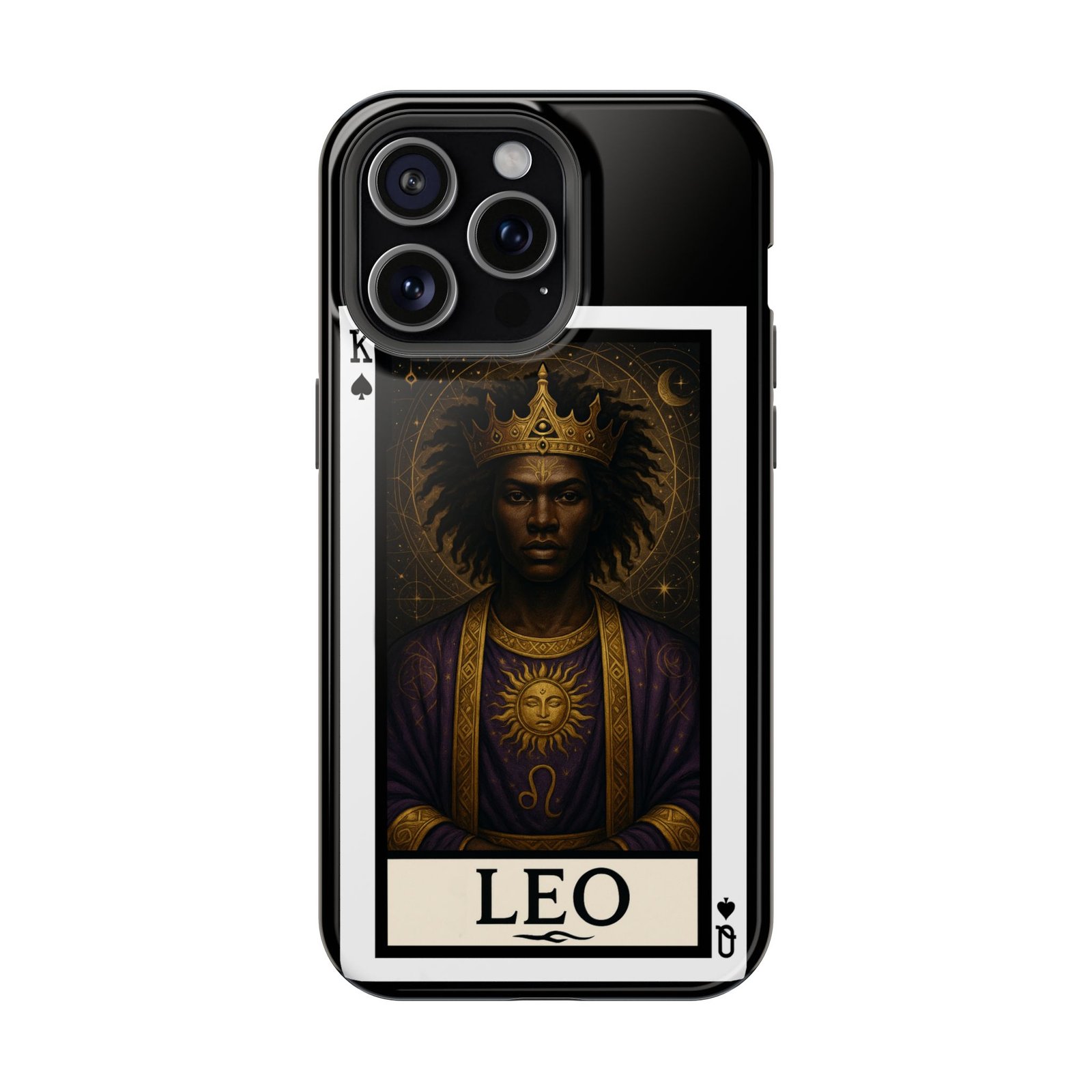 Leo – Deck of Spades – MagSafe® Protective Phone Case - Image 20