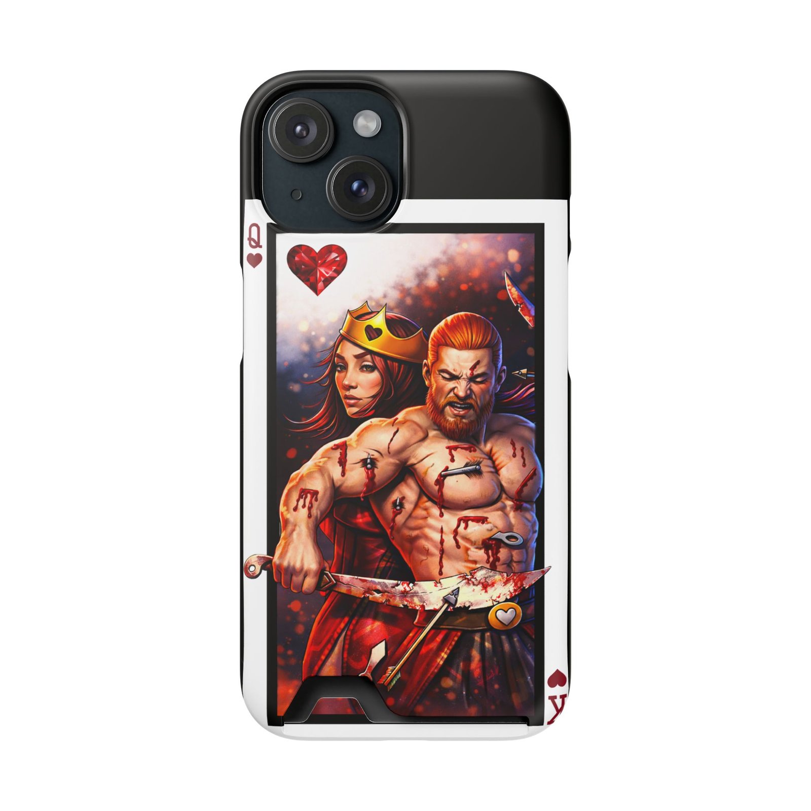Got Chu – Deck of Hearts Slim Card Holder Phone Case | LordzKreationz - Image 122