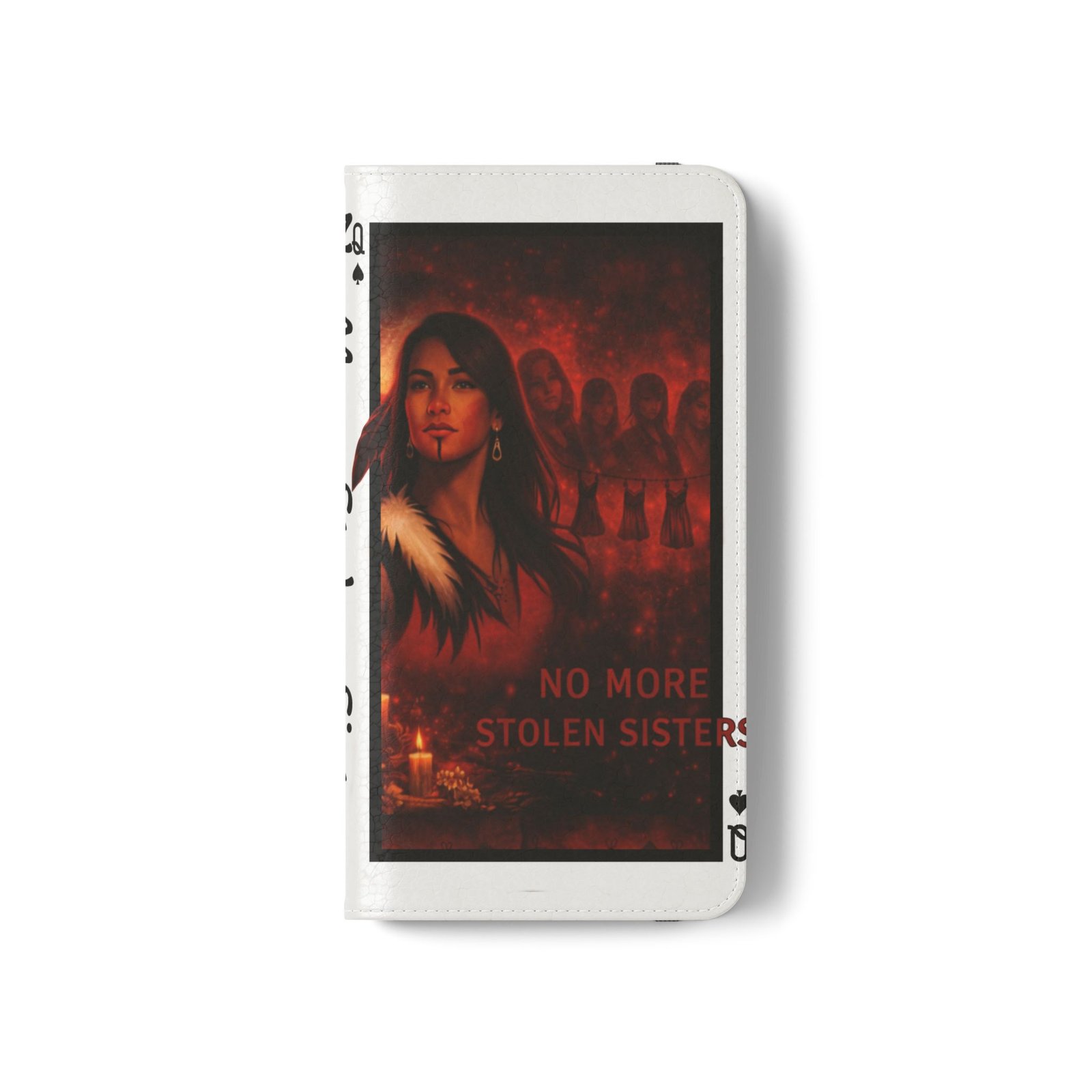 No More Stolen Sisters – Awareness Flip Wallet Phone Case | LordzKreationz - Image 15