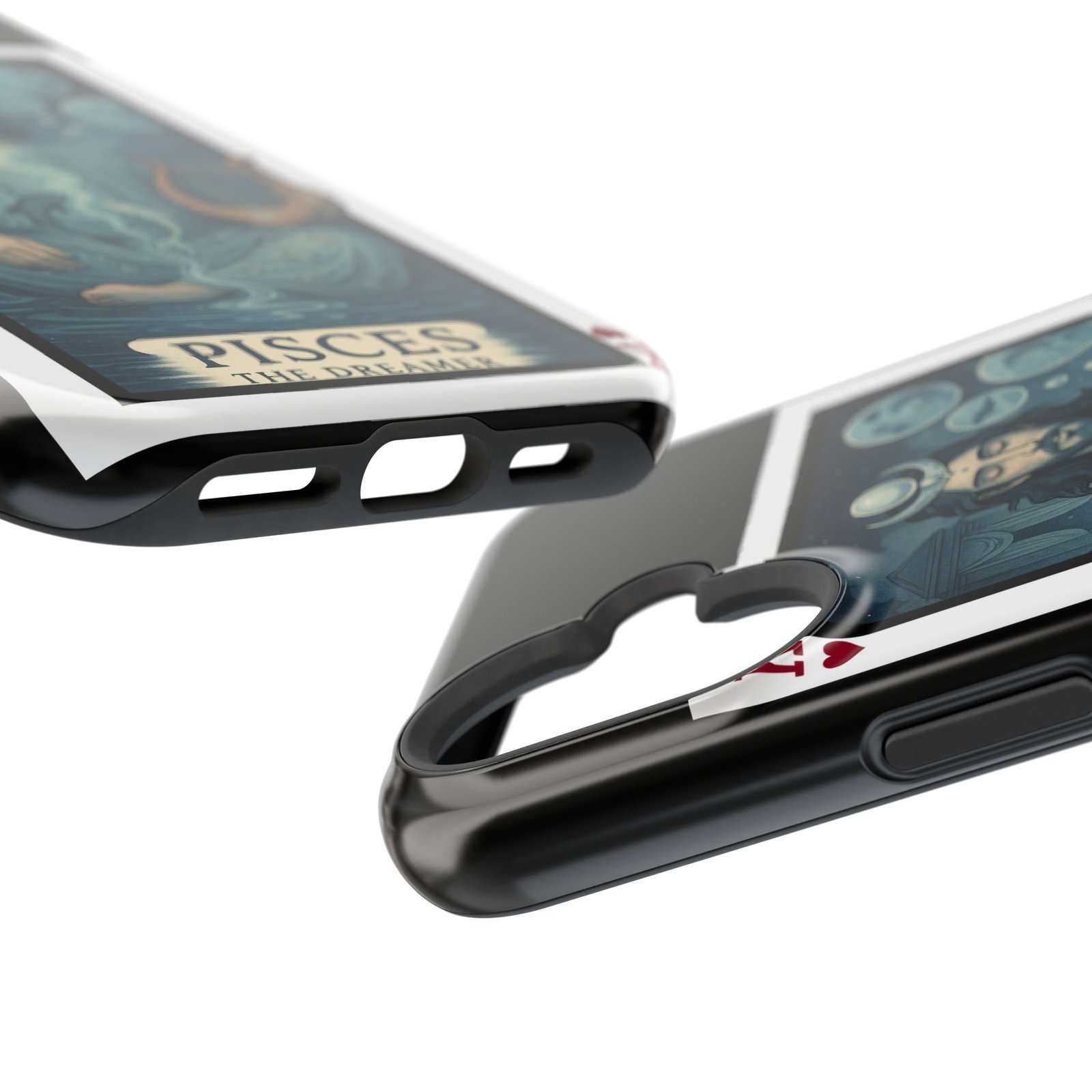 Pisces – Deck of Hearts – MagSafe® Protective Phone Case - Image 31