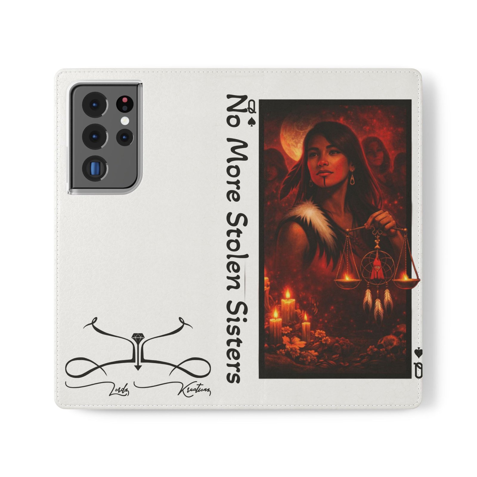 No More Stolen Sisters – Awareness Flip Wallet Phone Case | LordzKreationz - Image 21